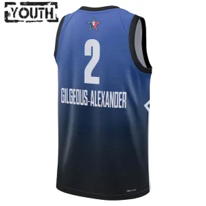 Nike Shai Gilgeous Alexander 2 Lasten Pelipaita All-Star 2023 Swingman Sininen