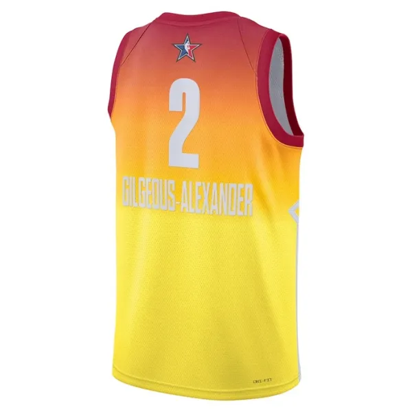 Nike Shai Gilgeous Alexander 2 Miesten Pelipaita All-Star 2023 Swingman Oranssi