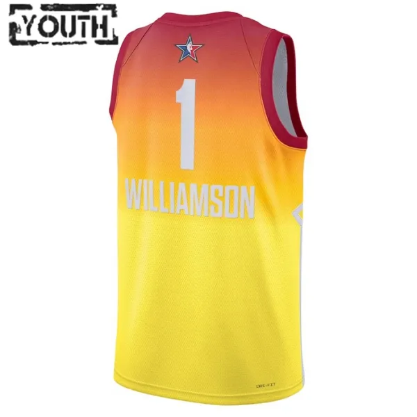 Nike Zion Williamson 1 Lasten Pelipaita All-Star 2023 Swingman Oranssi