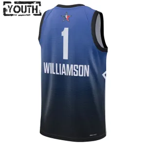 Nike Zion Williamson 1 Lasten Pelipaita All-Star 2023 Swingman Sininen