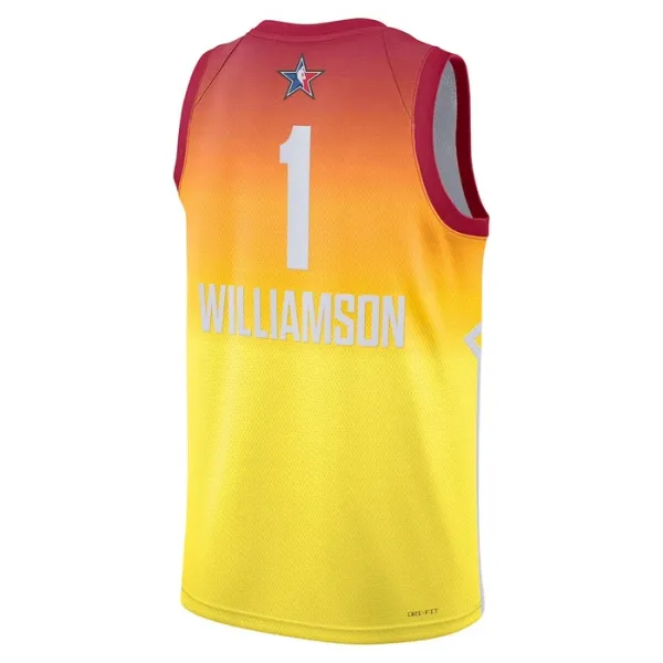 Nike Zion Williamson 1 Miesten Pelipaita All-Star 2023 Swingman Oranssi