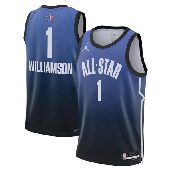 Nike Zion Williamson 1 Miesten Pelipaita All-Star 2023 Swingman Sininen Nike Zion Williamson 1 Miesten Pelipaita All-Star 2023 Swingman Sininen