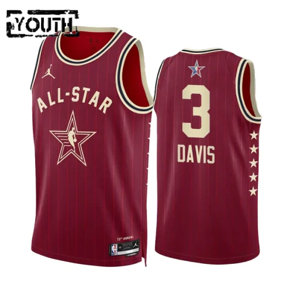 Anthony Davis Lasten Pelipaita All-Star 2024 Swingman Punainen Anthony Davis Lasten Pelipaita All-Star 2024 Swingman Punainen