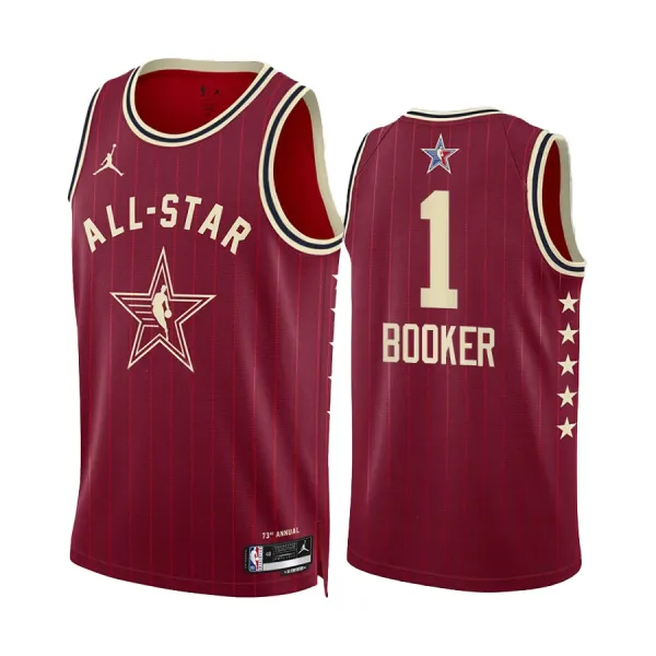Devin Booker Miesten Pelipaita All-Star 2024 Swingman Punainen Devin Booker Miesten Pelipaita All-Star 2024 Swingman Punainen