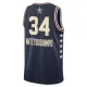 Giannis Antetokounmpo Miesten Pelipaita All-Star 2024 Swingman Laivasto