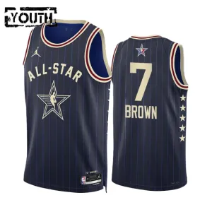 Jaylen Brown Lasten Pelipaita All-Star 2024 Swingman Laivasto