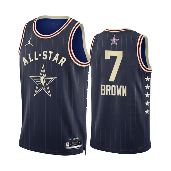 Jaylen Brown Miesten Pelipaita All-Star 2024 Swingman Laivasto Jaylen Brown Miesten Pelipaita All-Star 2024 Swingman Laivasto