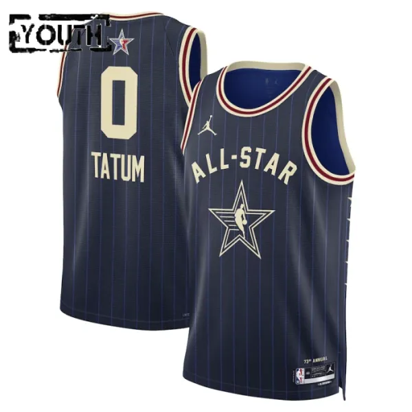 Jayson Tatum Lasten Pelipaita All-Star 2024 Swingman Laivasto