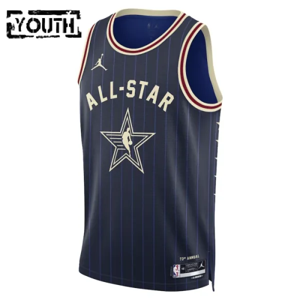 Jayson Tatum Lasten Pelipaita All-Star 2024 Swingman Laivasto