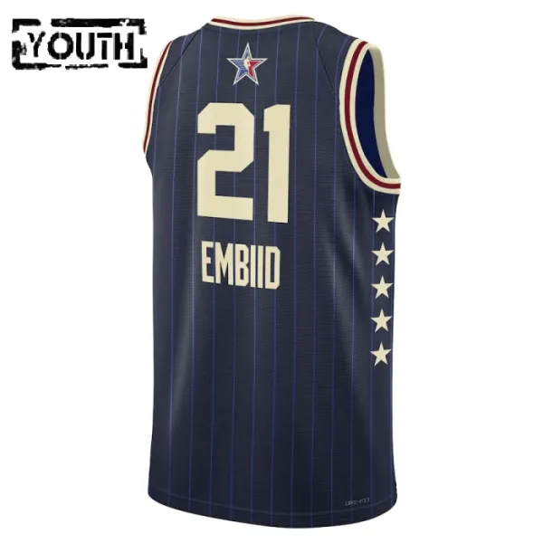 Joel Embiid Lasten Pelipaita All-Star 2024 Swingman Laivasto