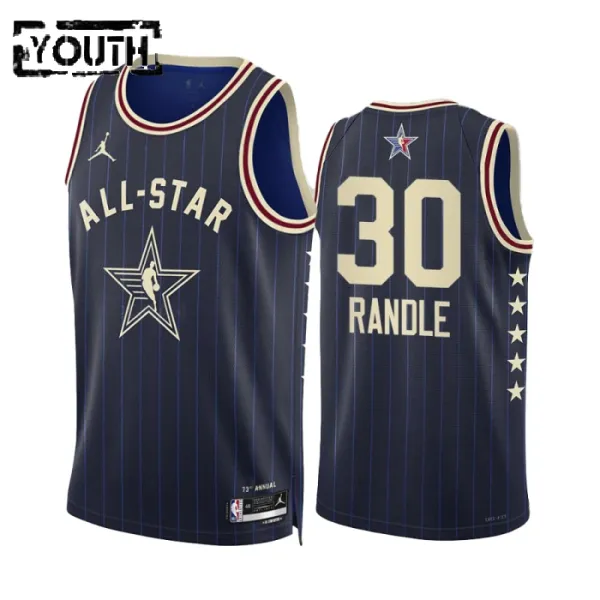 Julius Randle Lasten Pelipaita All-Star 2024 Swingman Laivasto Julius Randle Lasten Pelipaita All-Star 2024 Swingman Laivasto