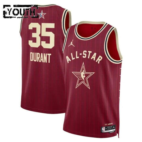 Kevin Durant Lasten Pelipaita All-Star 2024 Swingman Punainen