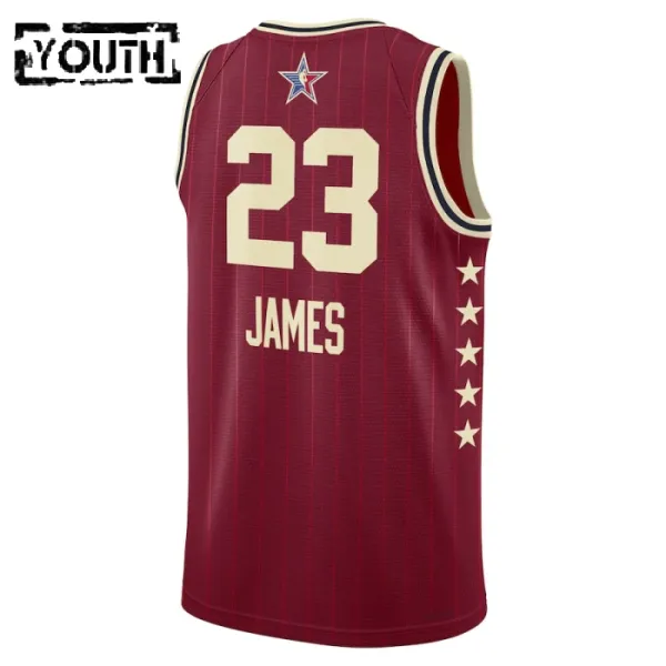 LeBron James Lasten Pelipaita All-Star 2024 Swingman Punainen