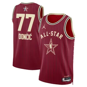 Luka Doncic Miesten Pelipaita All-Star 2024 Swingman Punainen