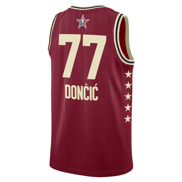 Luka Doncic Miesten Pelipaita All-Star 2024 Swingman Punainen