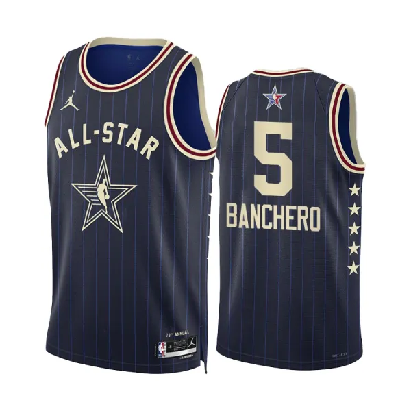Paolo Banchero Miesten Pelipaita All-Star 2024 Swingman Laivasto Paolo Banchero Miesten Pelipaita All-Star 2024 Swingman Laivasto