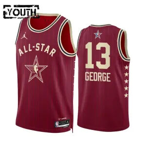 Paul George Lasten Pelipaita All-Star 2024 Swingman Punainen Paul George Lasten Pelipaita All-Star 2024 Swingman Punainen
