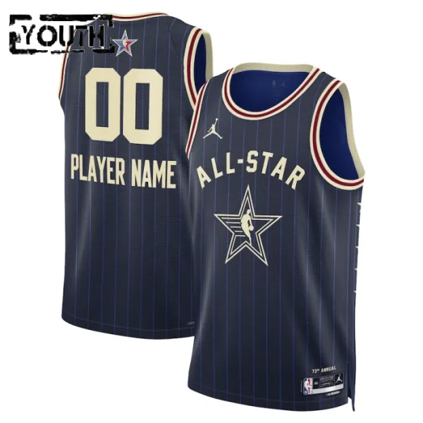 Personoitava Lasten Pelipaita All-Star 2024 Swingman Laivasto