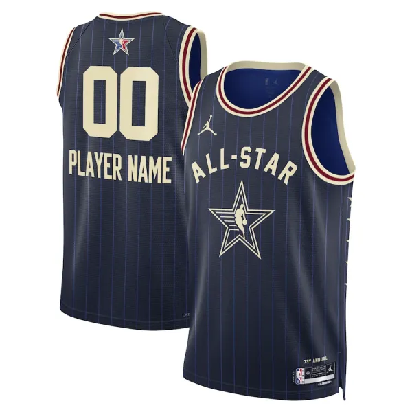 Personoitava Miesten Pelipaita All-Star 2024 Swingman Laivasto Personoitava Miesten Pelipaita All-Star 2024 Swingman Laivasto