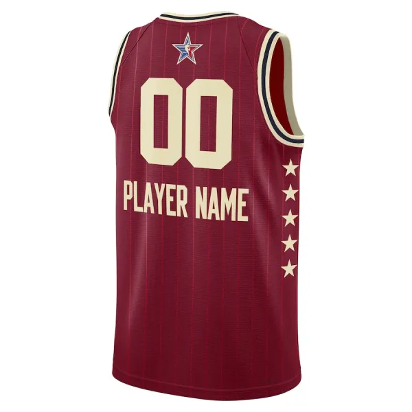 Personoitava Miesten Pelipaita All-Star 2024 Swingman Punainen