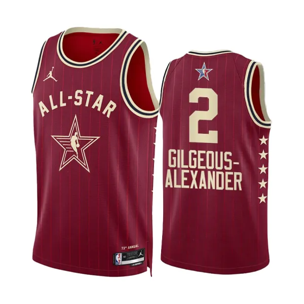 Shai Gilgeous Alexander Miesten Pelipaita All-Star 2024 Swingman Punainen Shai Gilgeous Alexander Miesten Pelipaita All-Star 2024 Swingman Punainen