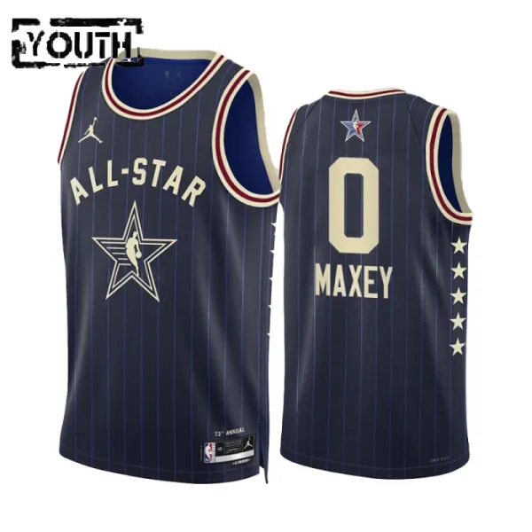 Tyrese Maxey Lasten Pelipaita All-Star 2024 Swingman Laivasto
