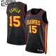 Atlanta Hawks Jordan Clint Capela 15 Lasten Pelipaita Statement Edition Swingman Musta Atlanta Hawks Jordan Clint Capela 15 Lasten Pelipaita Statement Edition Swingman Musta