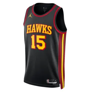 Atlanta Hawks Jordan Clint Capela 15 Miesten Pelipaita Statement Edition Swingman Musta