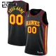 Atlanta Hawks Jordan Personoitava Lasten Pelipaita Statement Edition Swingman Musta Atlanta Hawks Jordan Personoitava Lasten Pelipaita Statement Edition Swingman Musta