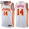 Nike Atlanta Hawks AJ Griffin 14 Lasten Pelipaita Association Edition Swingman Valkoinen