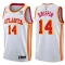 Nike Atlanta Hawks AJ Griffin 14 Miesten Pelipaita Association Edition Swingman Valkoinen