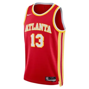 Nike Atlanta Hawks Bogdan Bogdanovic 13 Miesten Pelipaita Icon Edition Swingman Punainen