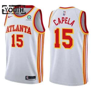 Nike Atlanta Hawks Clint Capela 15 Lasten Pelipaita Association Edition Swingman Valkoinen Nike Atlanta Hawks Clint Capela 15 Lasten Pelipaita Association Edition Swingman Valkoinen
