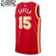 Nike Atlanta Hawks Clint Capela 15 Lasten Pelipaita Icon Edition Swingman Punainen