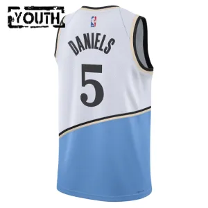Nike Atlanta Hawks dyson Daniels Lasten Pelipaita City Edition 2024-25 Swingman Valkoinen