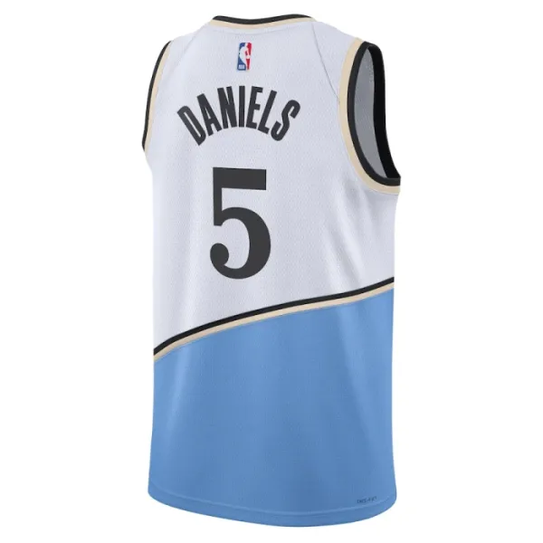 Nike Atlanta Hawks dyson Daniels Miesten Pelipaita City Edition 2024-25 Swingman Valkoinen