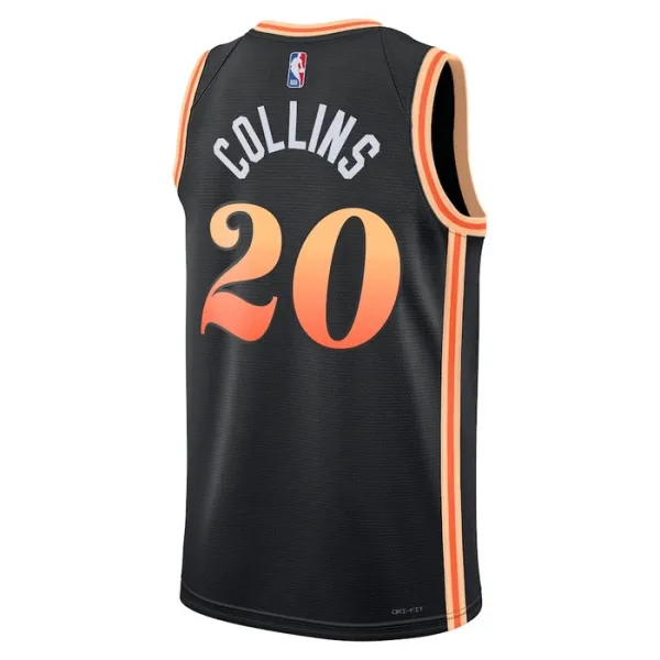 Nike Atlanta Hawks John Collins 20 Miesten Pelipaita City Edition 2022-23 Swingman Musta