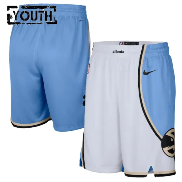 Nike Atlanta Hawks Lasten Shortsit City Edition 2024-25 Swingman Nike Atlanta Hawks Lasten Shortsit City Edition 2024-25 Swingman