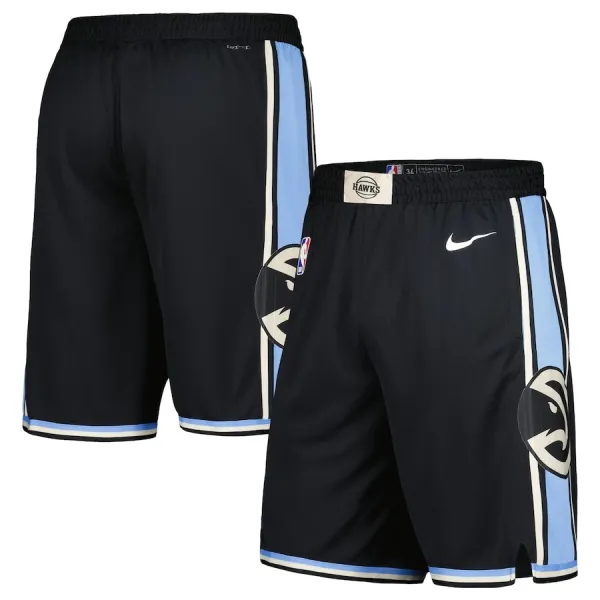 Nike Atlanta Hawks Miesten Shortsit City Edition 2023-24 Swingman Musta Nike Atlanta Hawks Miesten Shortsit City Edition 2023-24 Swingman Musta