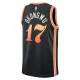 Nike Atlanta Hawks Onyeka Okongwu 20 Miesten Pelipaita City Edition 2022-23 Swingman Musta