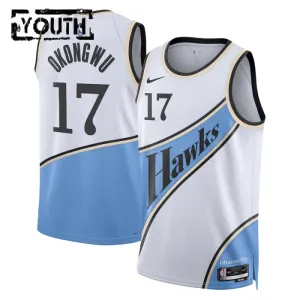 Nike Atlanta Hawks onyeka Okongwu Lasten Pelipaita City Edition 2024-25 Swingman Valkoinen Nike Atlanta Hawks onyeka Okongwu Lasten Pelipaita City Edition 2024-25 Swingman Valkoinen