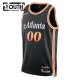 Nike Atlanta Hawks Personoitava Lasten Pelipaita City Edition 2022-23 Swingman Musta