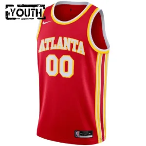 Nike Atlanta Hawks Personoitava Lasten Pelipaita Icon Edition Swingman Punainen