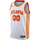 Nike Atlanta Hawks Personoitava Miesten Pelipaita Association Edition Swingman Valkoinen