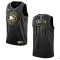 Nike Atlanta Hawks Personoitava Miesten Pelipaita Golden Edition Swingman Musta