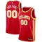 Nike Atlanta Hawks Personoitava Miesten Pelipaita Icon Edition Swingman Punainen
