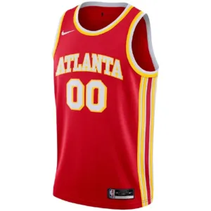 Nike Atlanta Hawks Personoitava Miesten Pelipaita Icon Edition Swingman Punainen