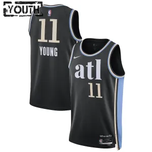 Nike Atlanta Hawks Trae Young Lasten Pelipaita City Edition 2023-24 Swingman Musta Nike Atlanta Hawks Trae Young Lasten Pelipaita City Edition 2023-24 Swingman Musta