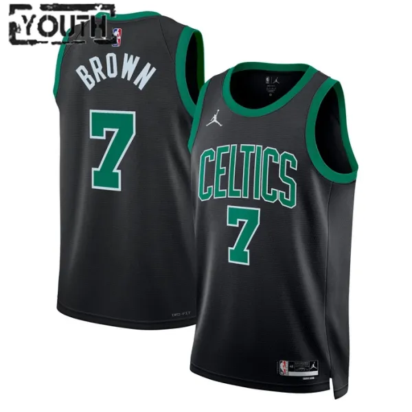 Boston Celtics Jordan Jaylen Brown 7 Lasten Pelipaita Statement Edition Swingman Vihreä Boston Celtics Jordan Jaylen Brown 7 Lasten Pelipaita Statement Edition Swingman Vihreä