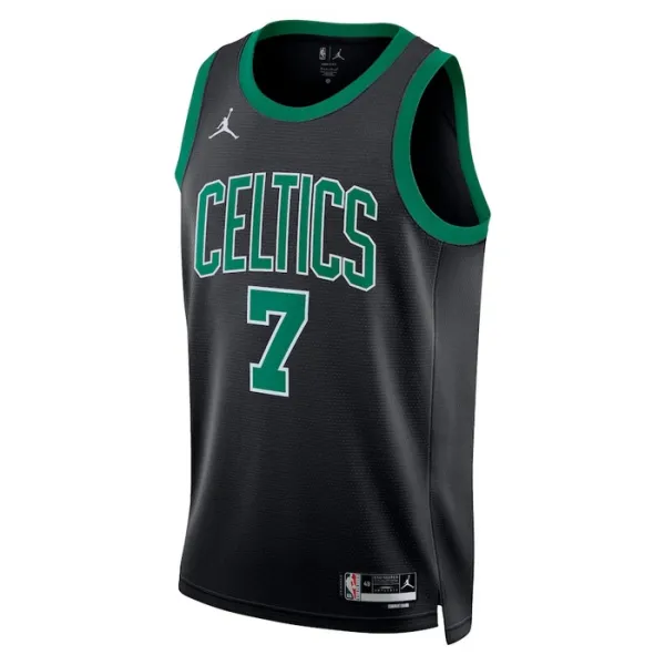 Boston Celtics Jordan Jaylen Brown 7 Miesten Pelipaita Statement Edition Swingman Vihreä